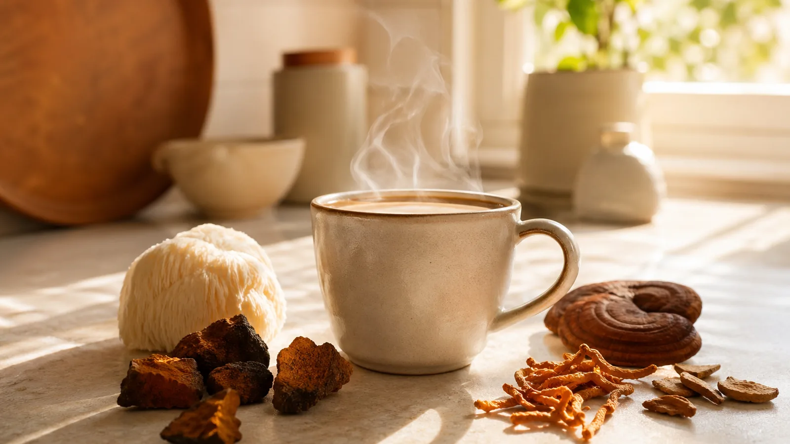 Mejor café de hongos 2026: comparativa Top 6 en España - illustration principale